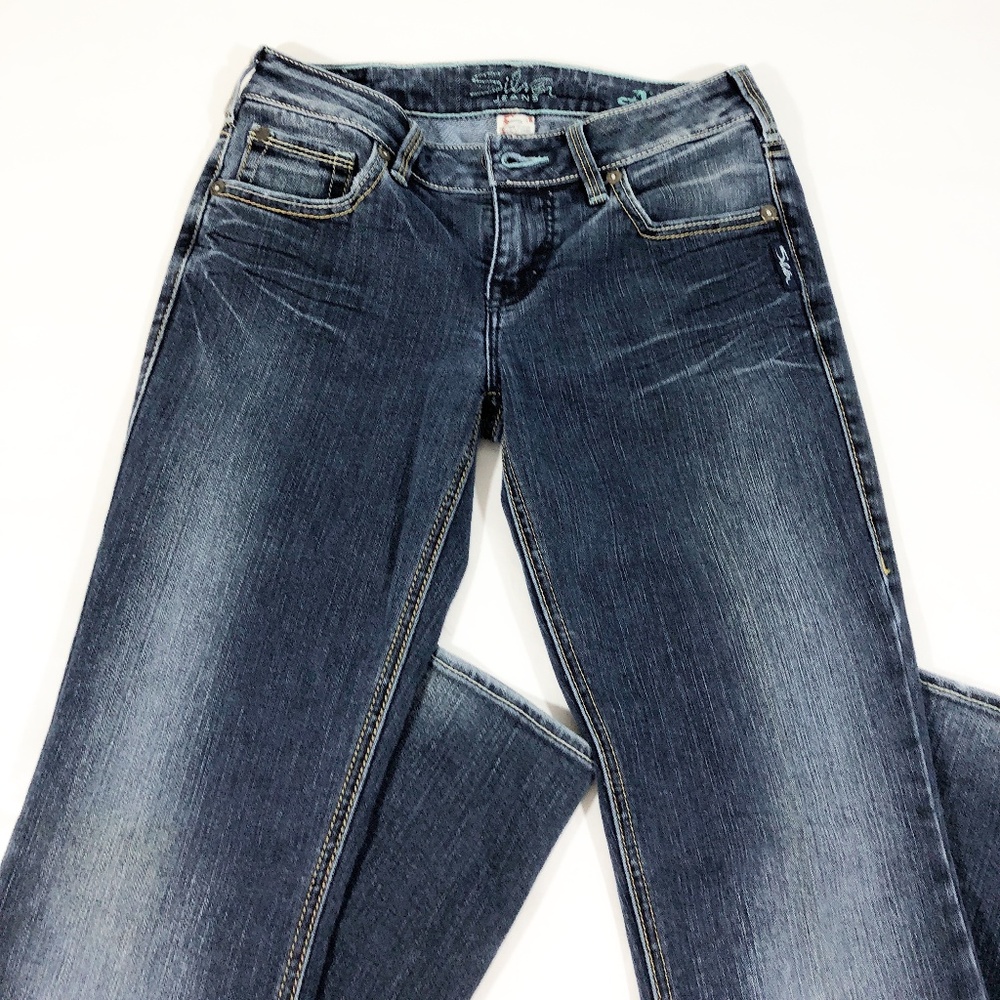 Silver AIKO Women Boot Cut Jeans - Picture 4 of 6